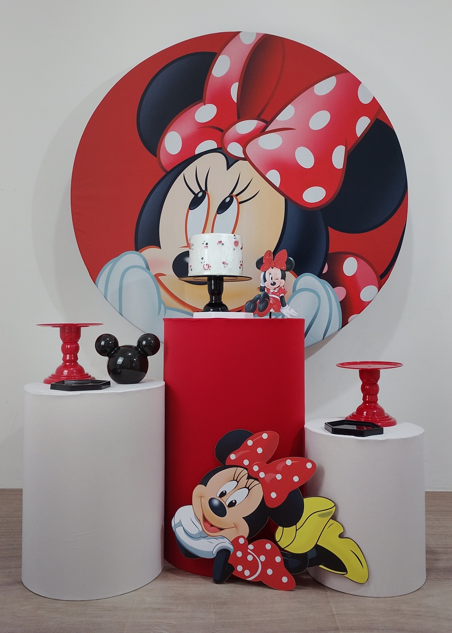 Kit Minnie Vermelha  - Irispegueemonte