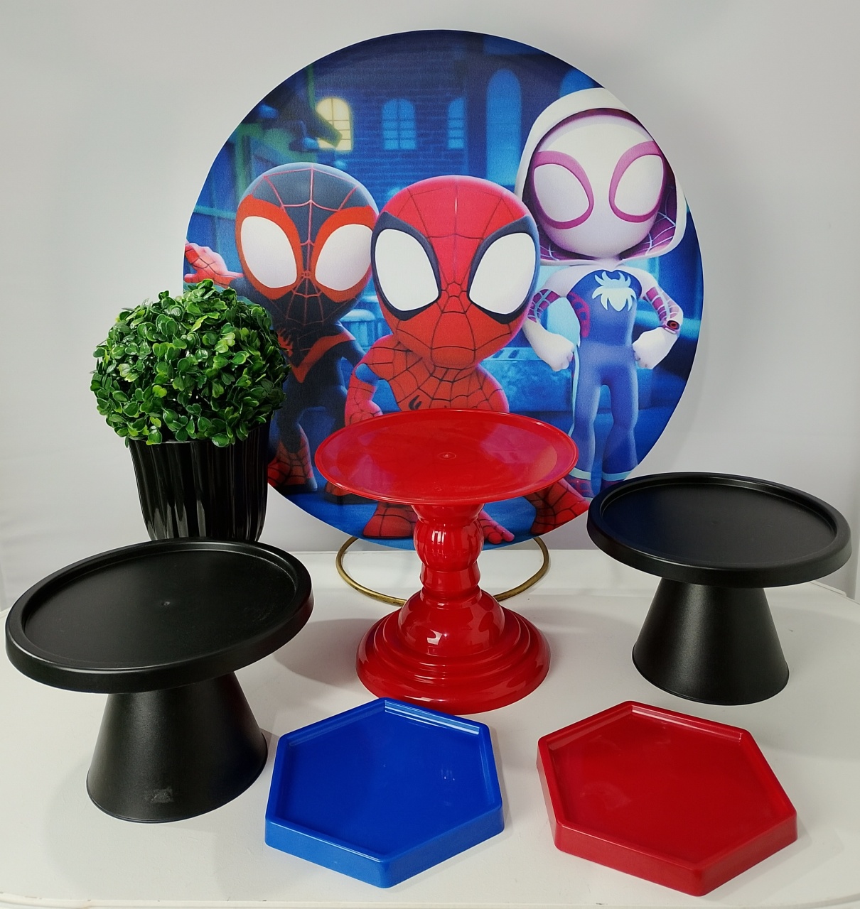Festa Na Mesa - Homem Aranha E Seus Amigos - Irispegueemonte