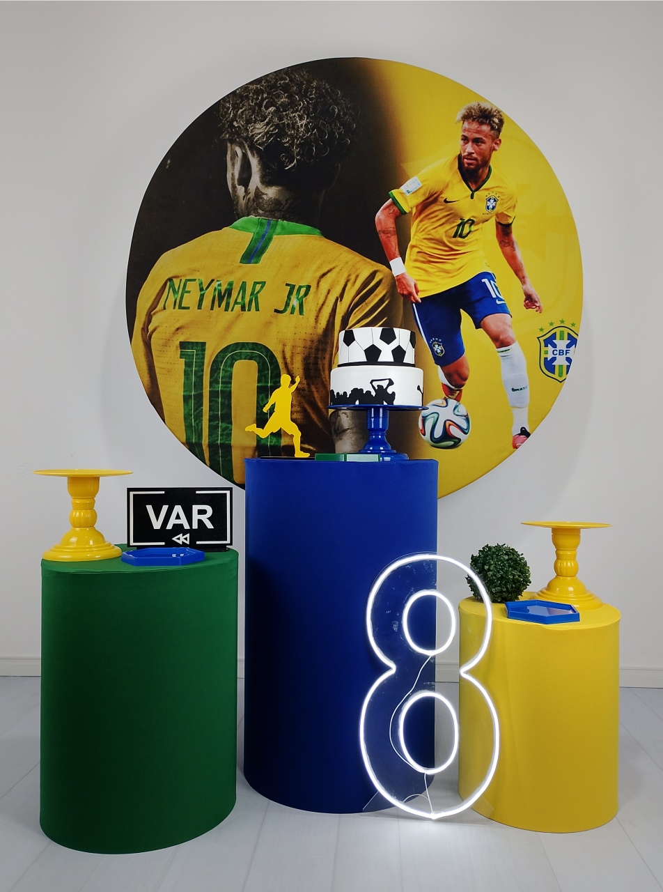 Kit Brasil Neymar / Led - Irispegueemonte