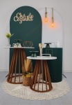 Kit Chá de Cozinha Verde/Branco. - imagem 1