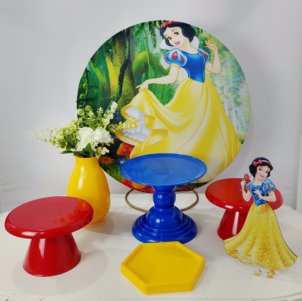 Festa Na Mesa - Branca de Neve - Irispegueemonte