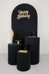 Coleção – Preto E Dourado Adulto. - imagem 1