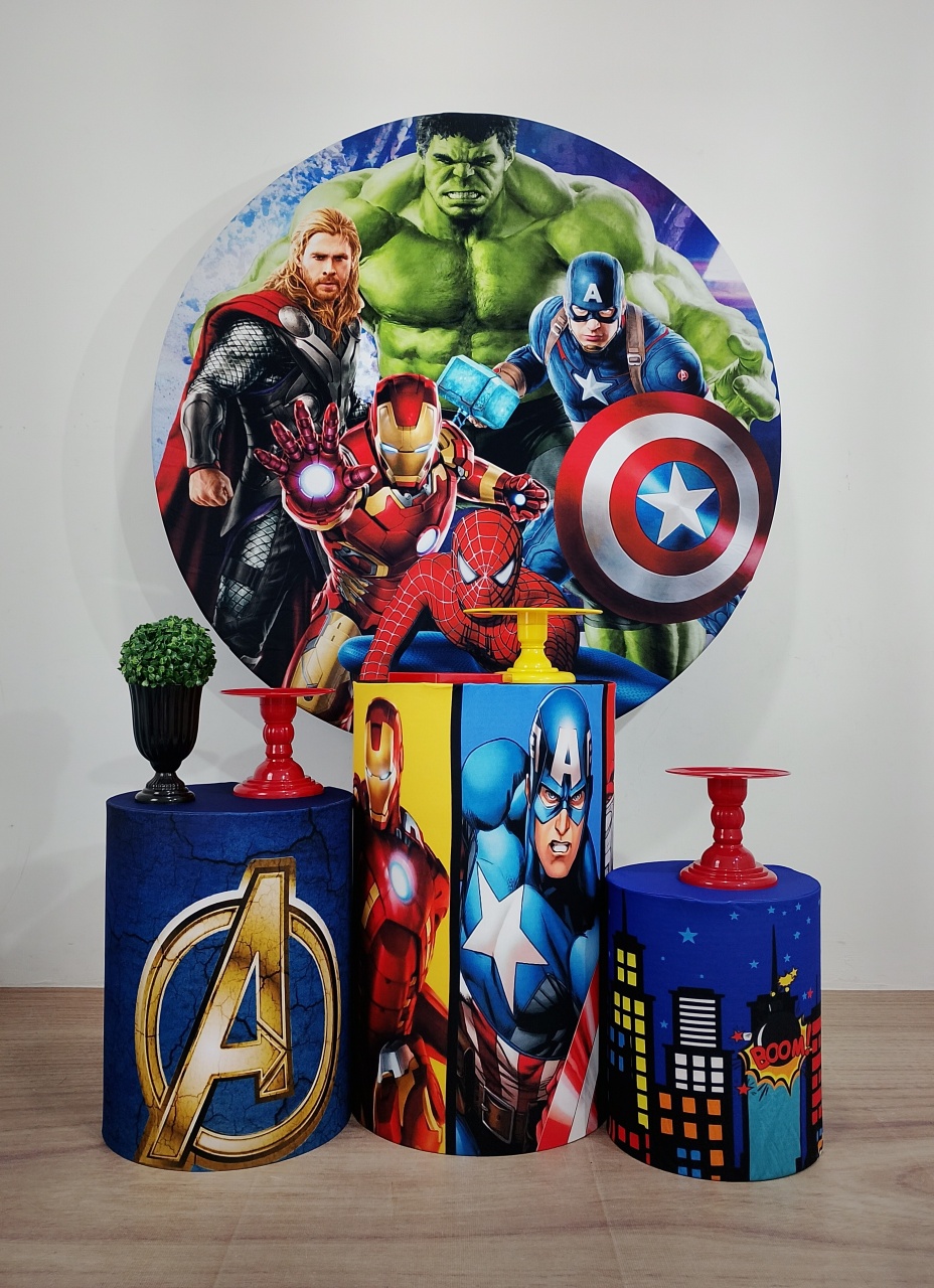 Kit Os Vingadores. - Irispegueemonte