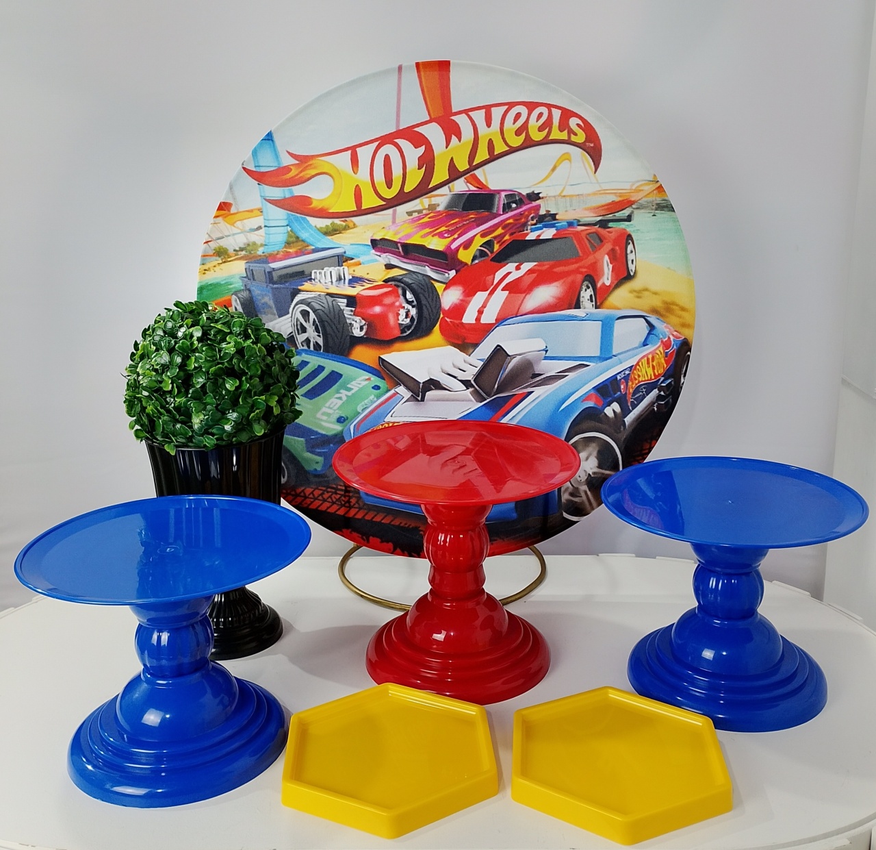 Festa Na Mesa - Hot Wheels - Irispegueemonte
