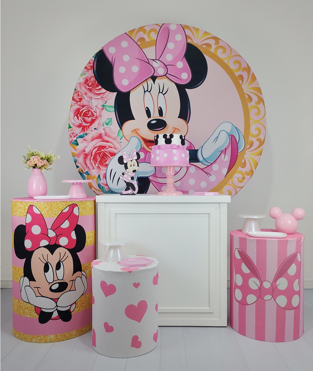 Kit Minnie Rosa.... - Irispegueemonte