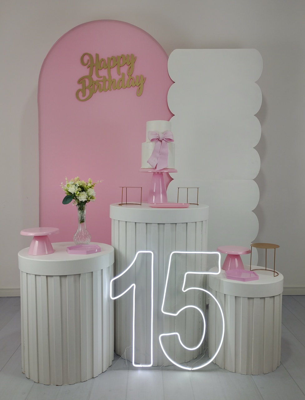 Coleção 15 Anos – Branco E Rosa - Irispegueemonte