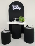 Coleção Essence – Preto E Prata Adulto - imagem 1