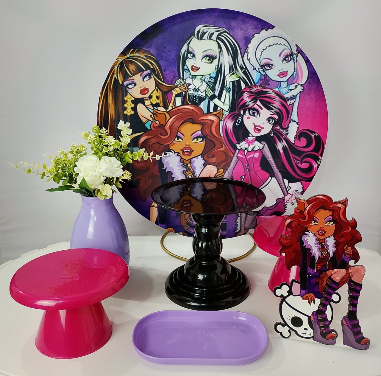 Festa Na Mesa - Monster High - Irispegueemonte