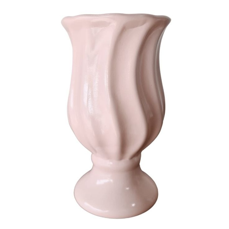 Vaso Torcido Rosa Bebê P - Tia Sô Festas 
