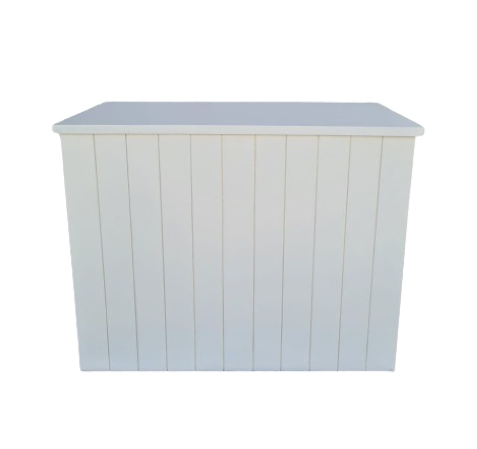 Mesa Ripada Branca - Tia Sô Festas 