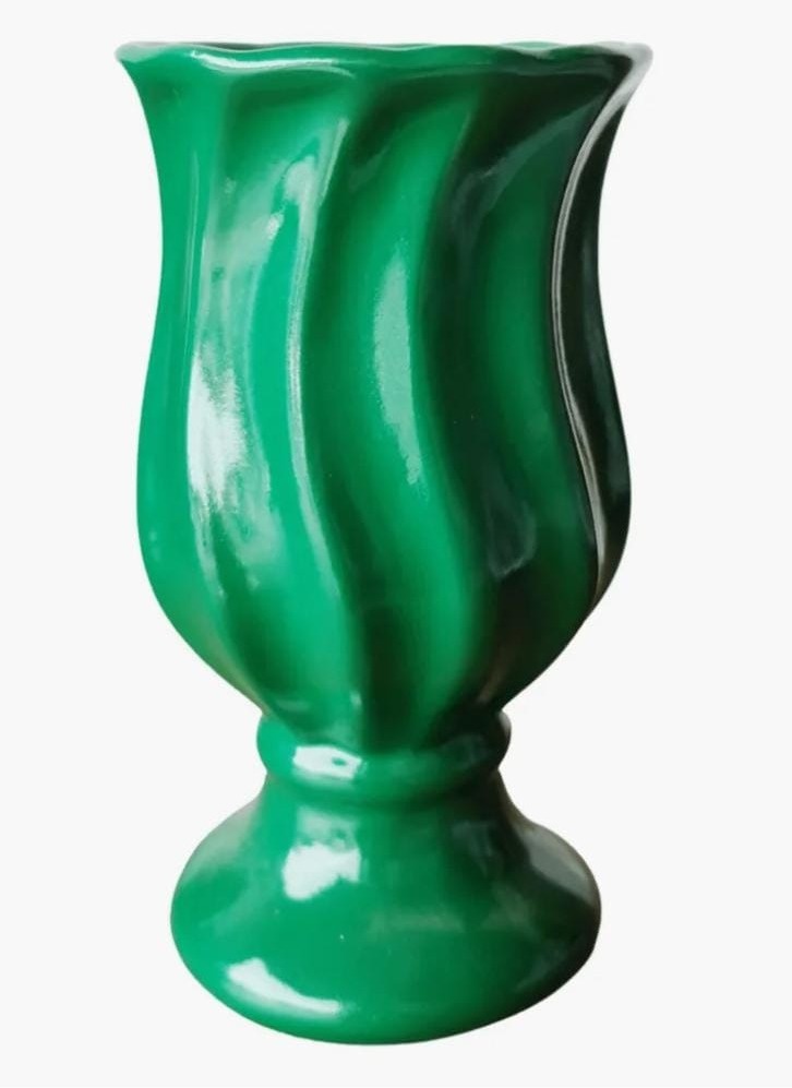 Vaso Torcido Verde P - Tia Sô Festas 