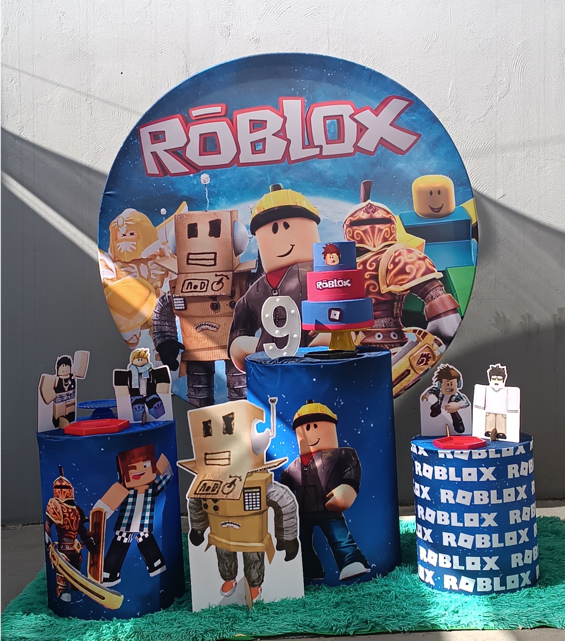 Tema Roblox Kit P - Mary decorações 