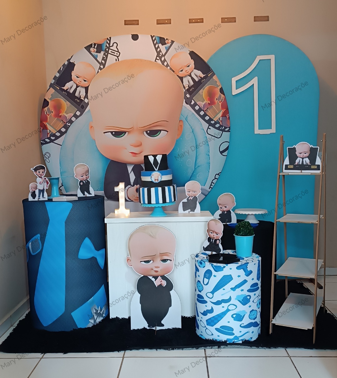 Tema Poderoso Chefinho G - Mary decorações 