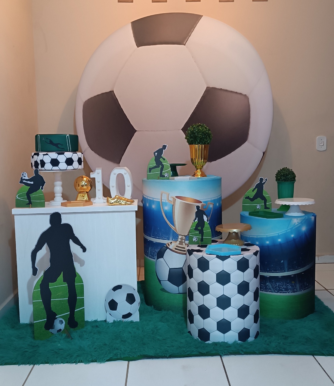 Tema Futebol M  - Mary decorações 