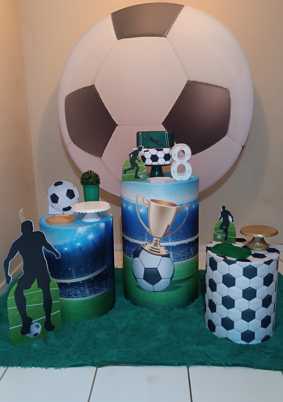 Tema Futebol Bola P - Mary decorações 