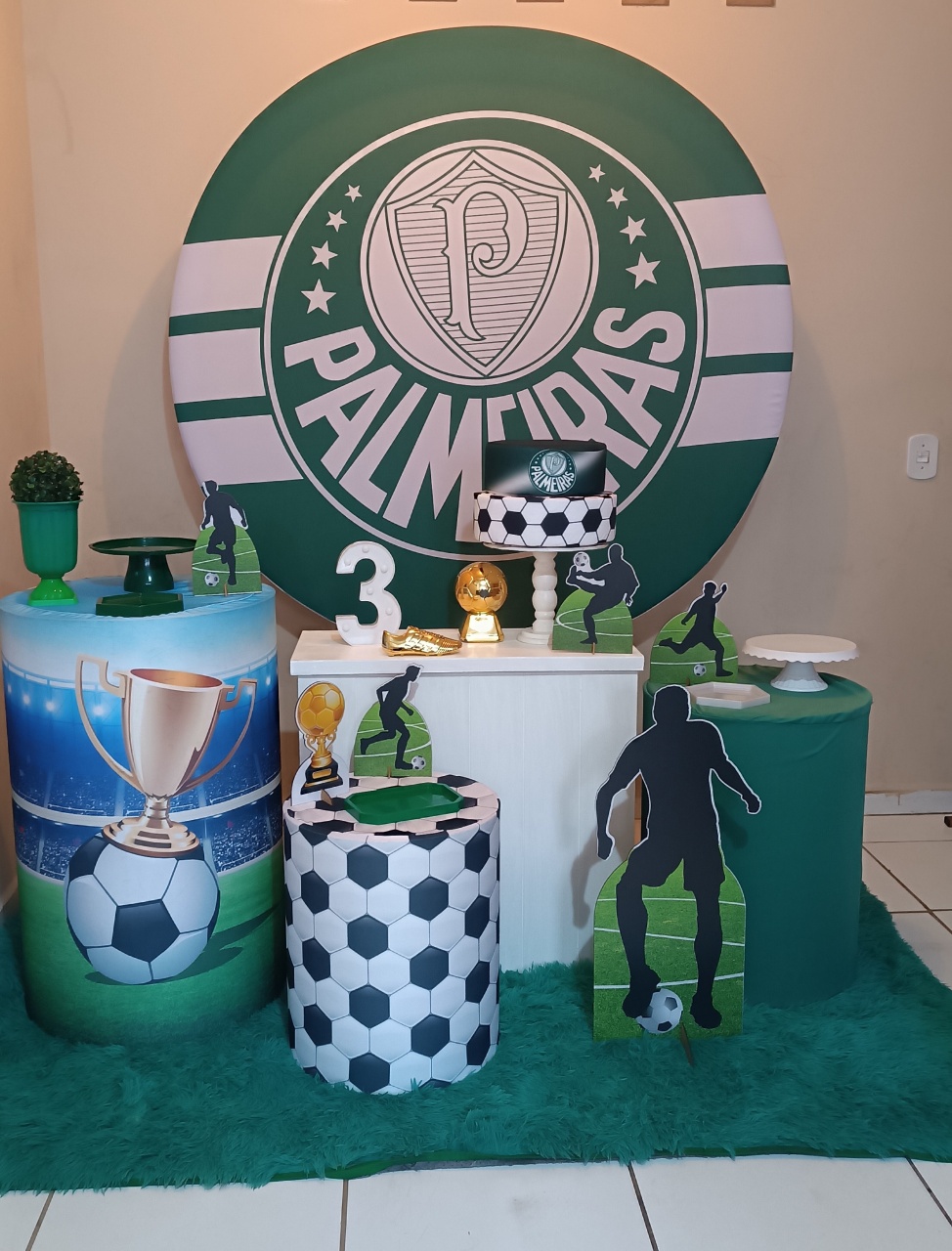 Tema Palmeiras Kit M  - Mary decorações 