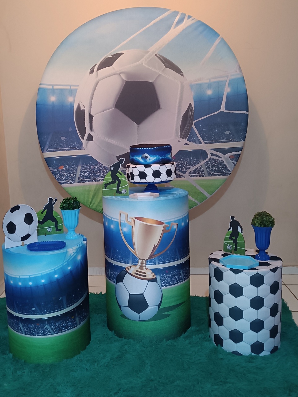 Futebol Kit P - Mary decorações 