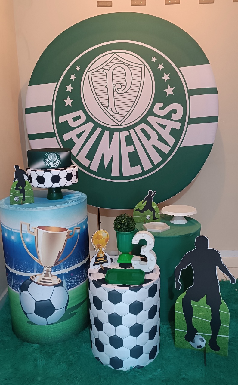 Tema Palmeiras Kit P - Mary decorações 