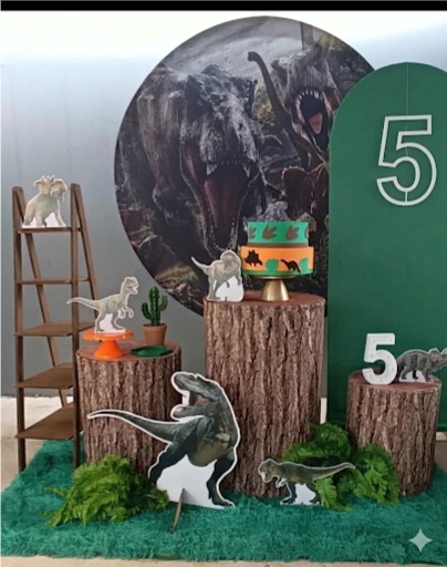 Tema Dinossauros  - Mary decorações 