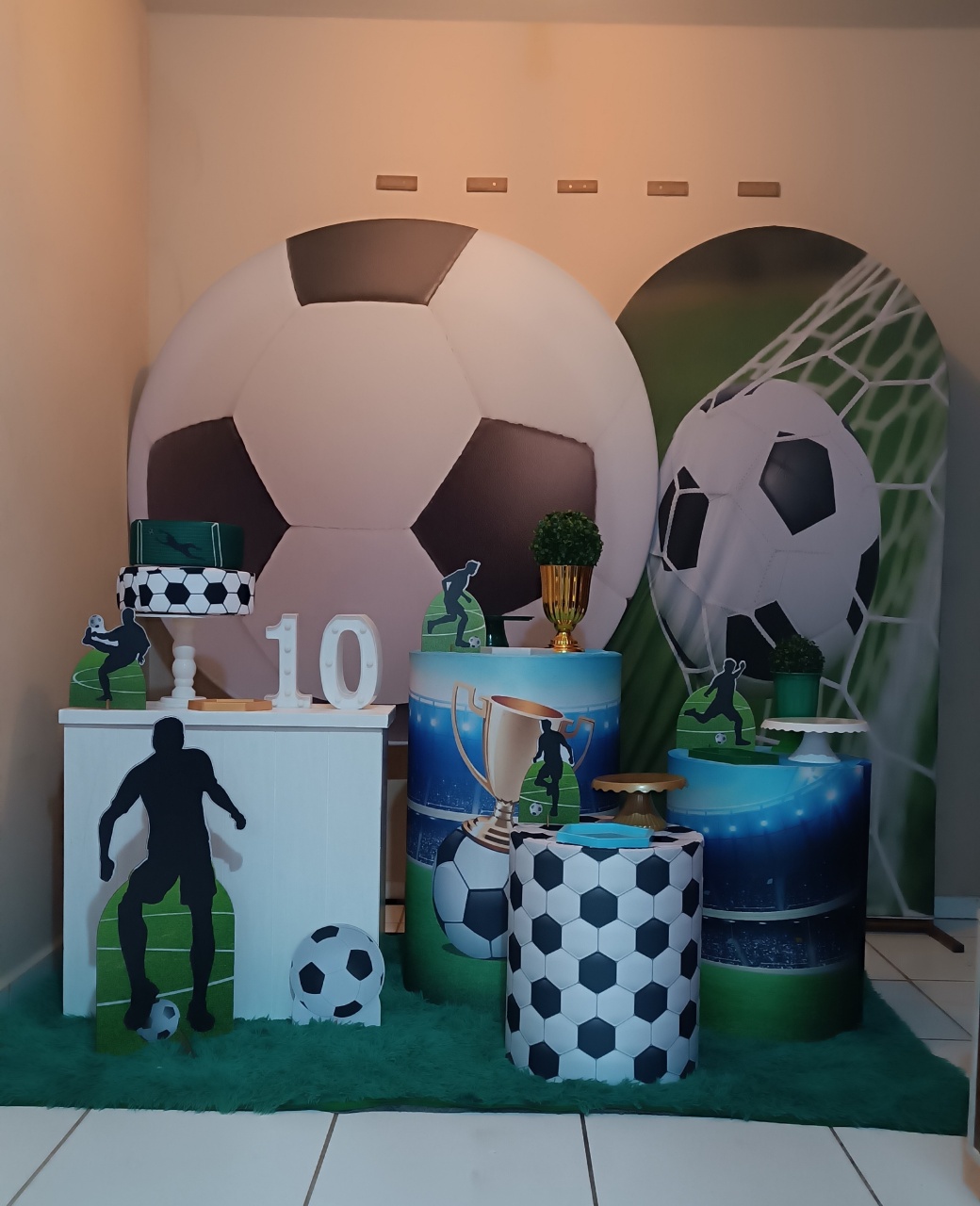 Tema Futebol G - Mary decorações 