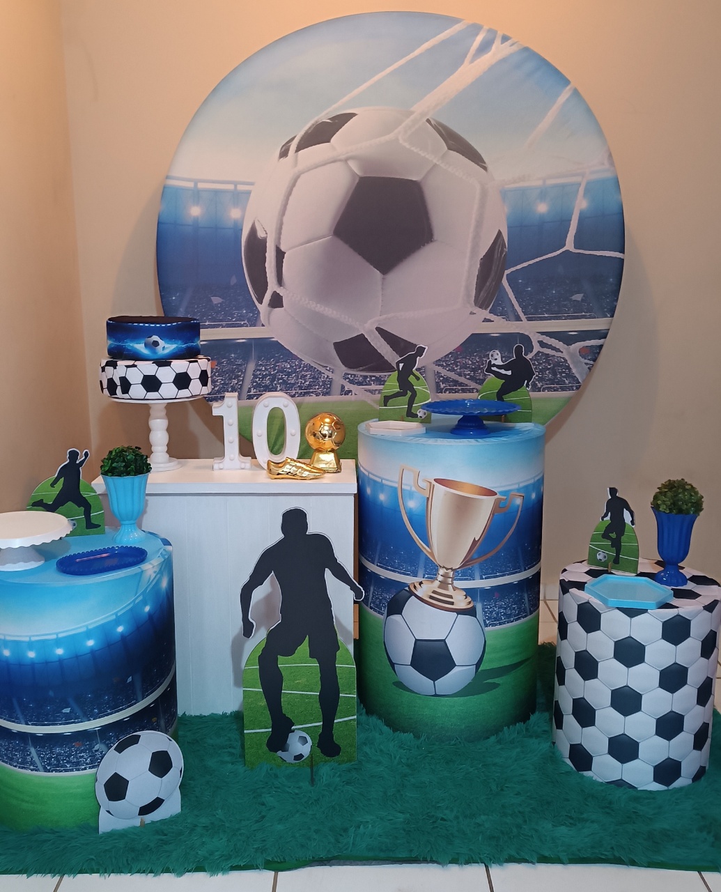 Futebol Kit M - Mary decorações 