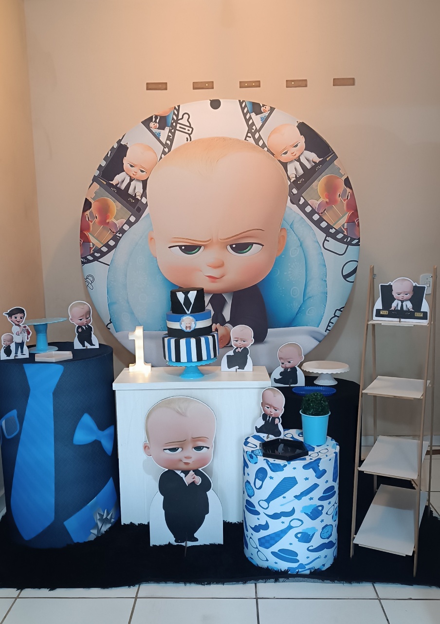 Tema Poderoso Chefinho M - Mary decorações 