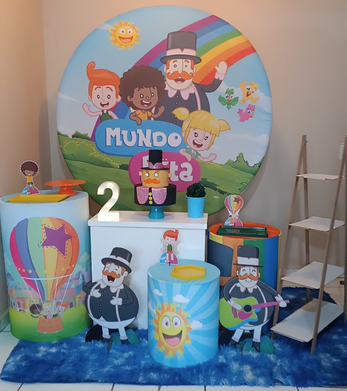 Tema Mundo Bita Kit M  - Mary decorações 