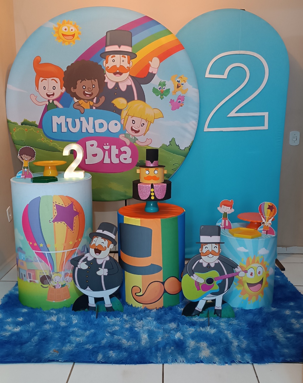 Tema Mundo Bita Kit 4 - Mary decorações 