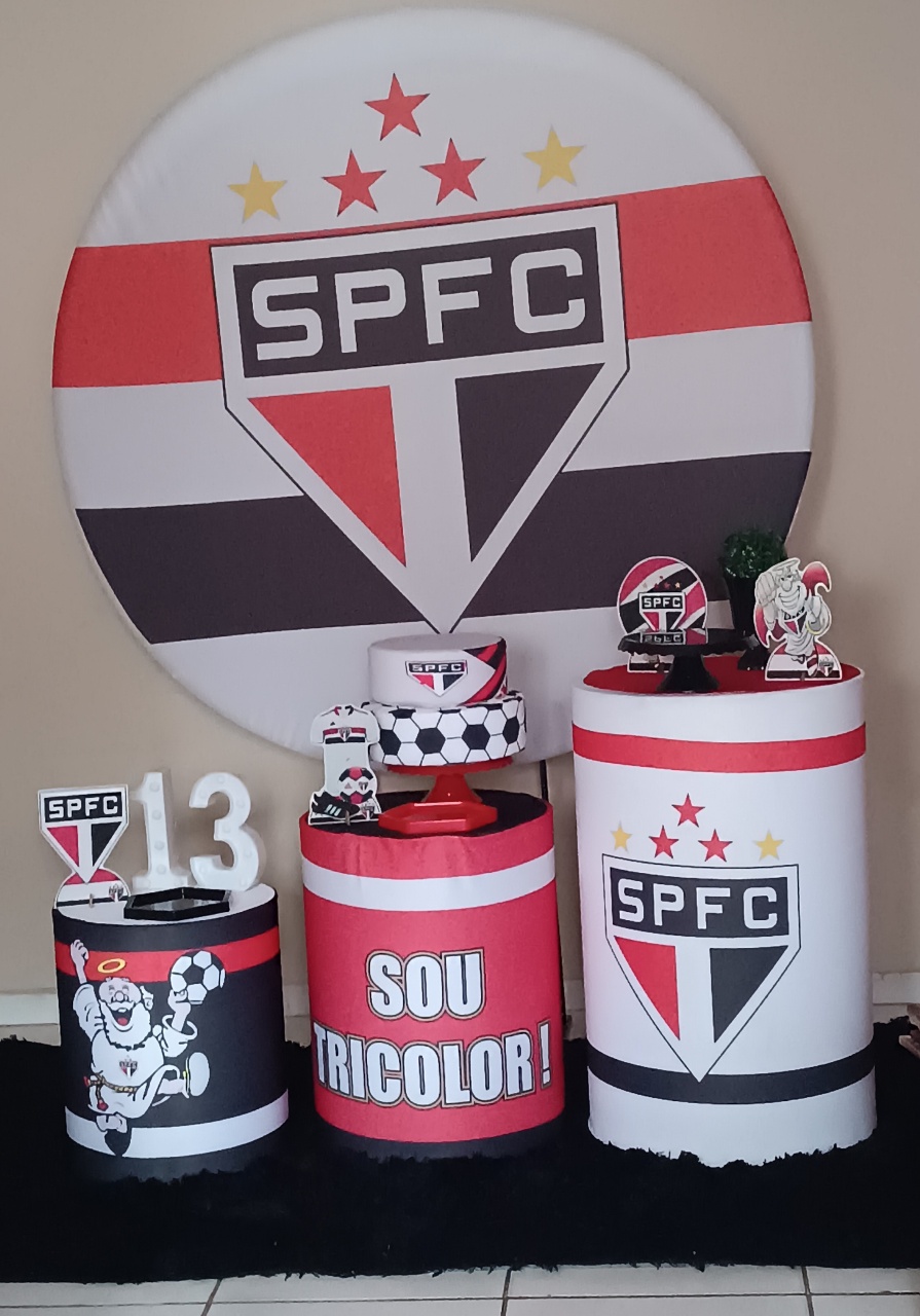 Tema Futebol Kit P - Mary decorações 