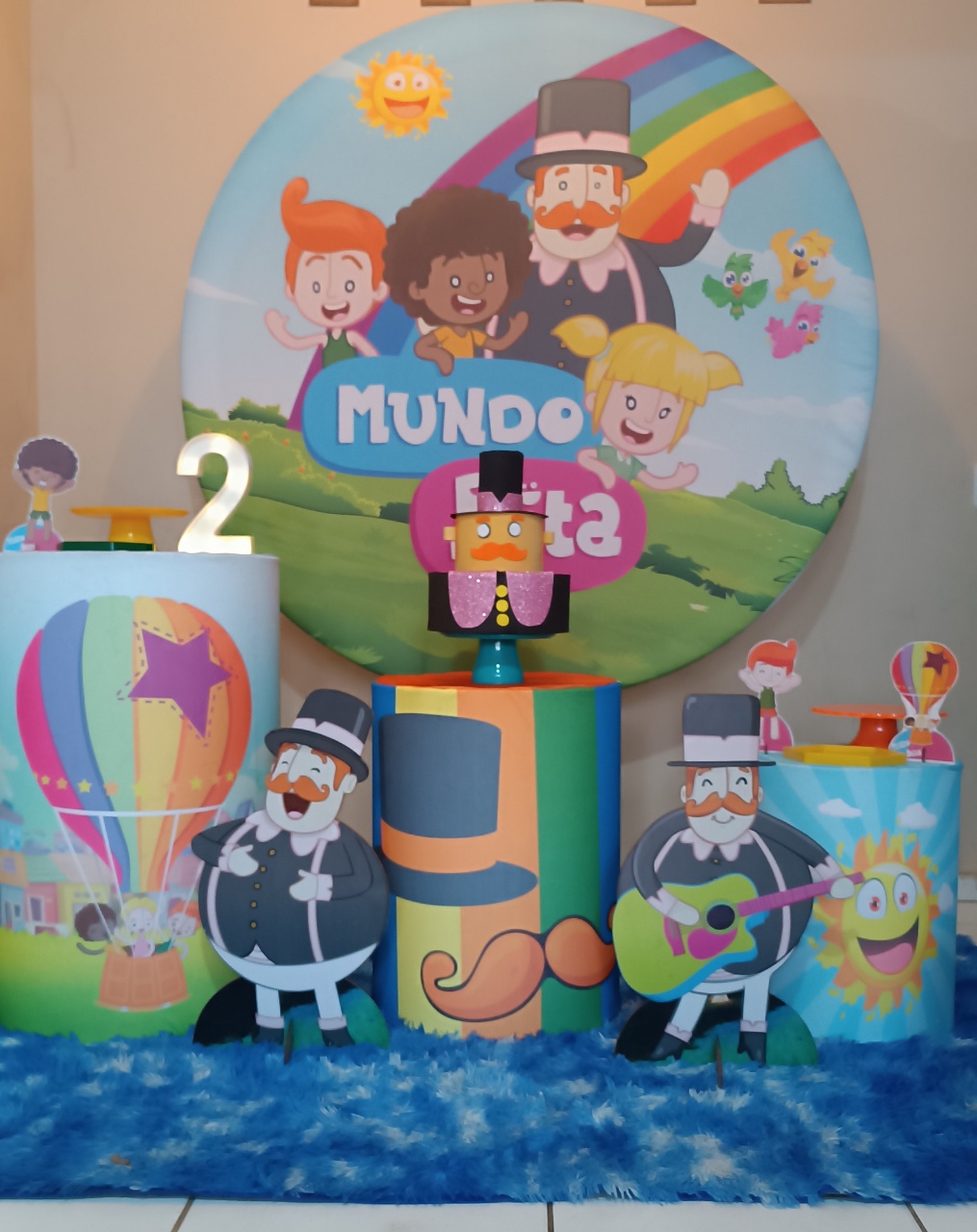 Tema Mundo Bita Kit P - Mary decorações 