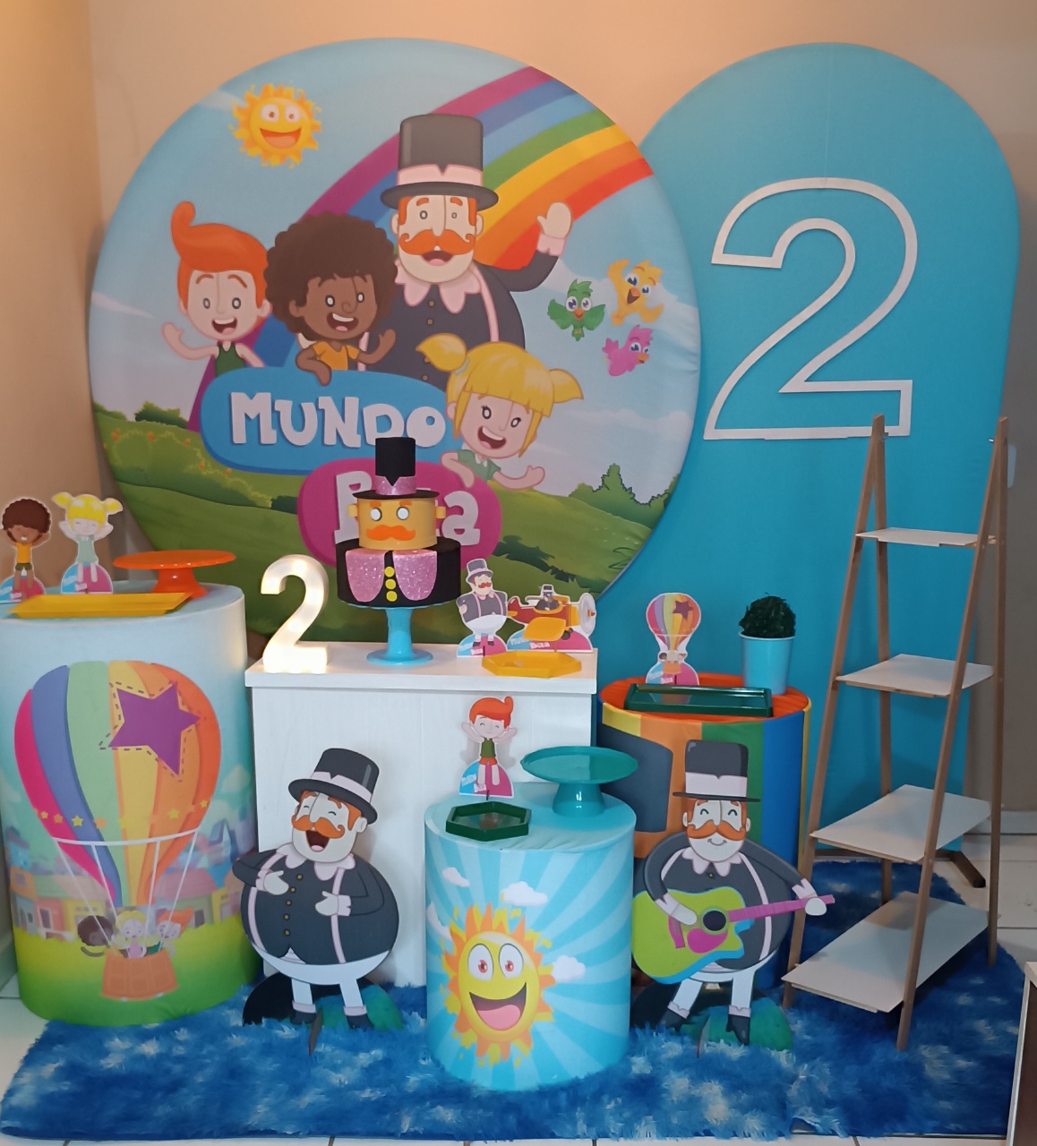 Tema Mundo Bita Kit G - Mary decorações 