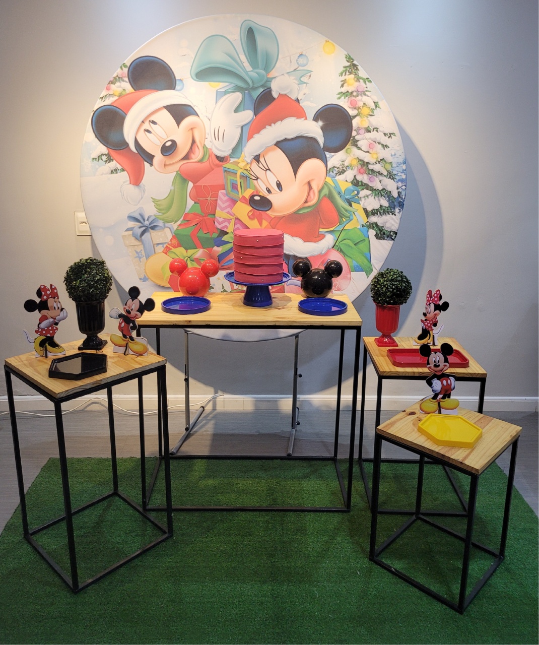 Mickey E Minnie Natalinos Super - Mb festas & decorações