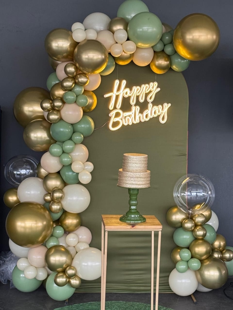Romano Verde Minimalista - Mb festas & decorações