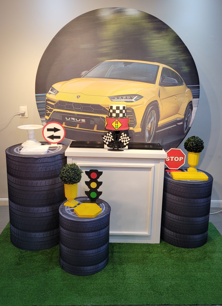 Kit Porshe Super - Mb festas & decorações
