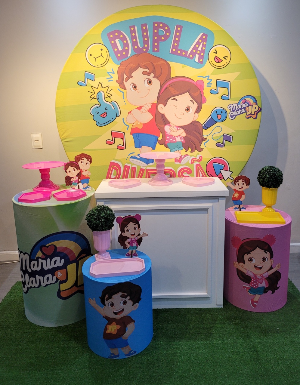 Maria Clara E Jp Super 2.0 - Mb festas & decorações