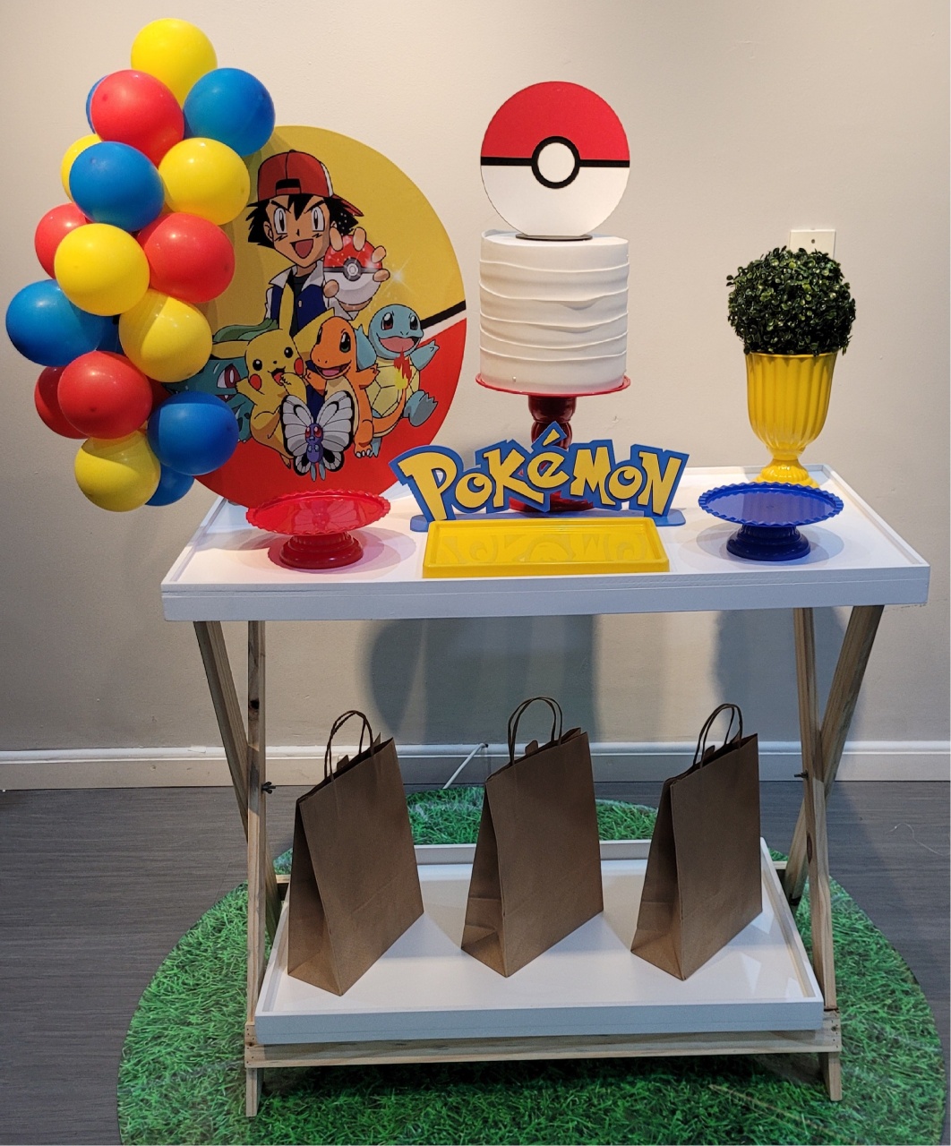 Mini Pokémon - Mb festas & decorações