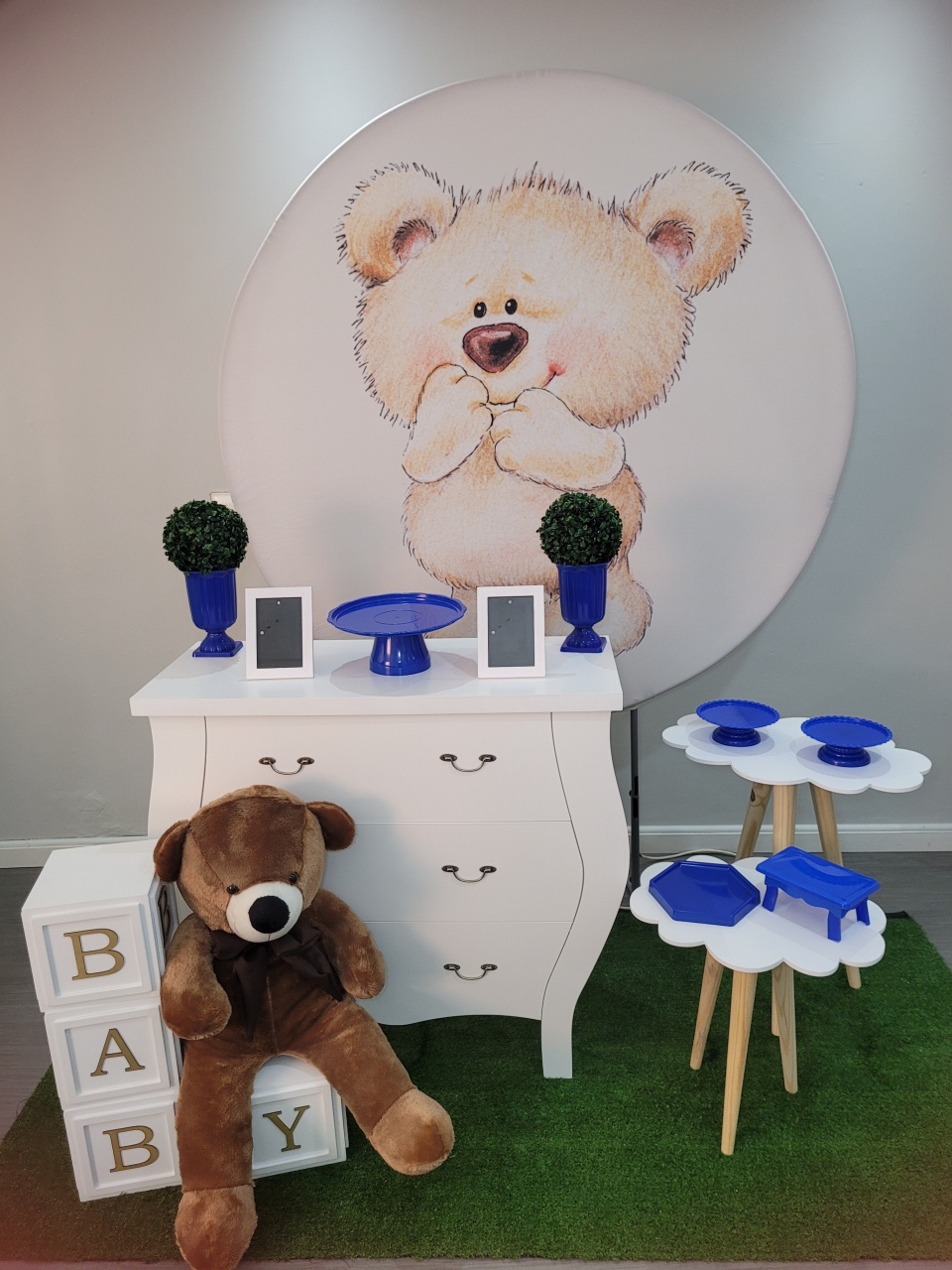 Chá de Bebê (Menino) - Mb festas & decorações