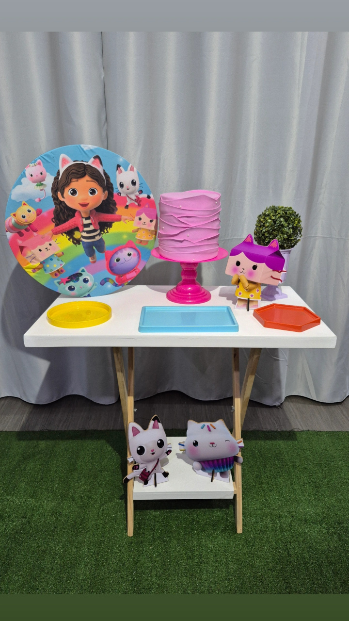 Mini Festa- Casa Mágica da Gaby - Mb festas & decorações