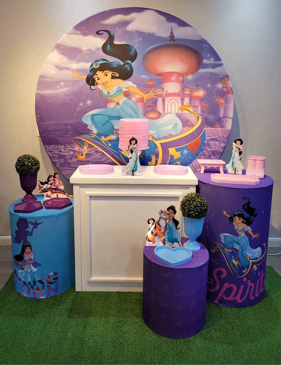 Princesa Jasmine Super - Mb festas & decorações