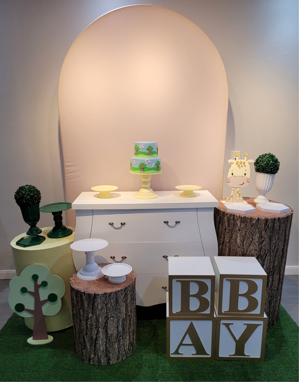 Chá de Babê Romano Super - Mb festas & decorações