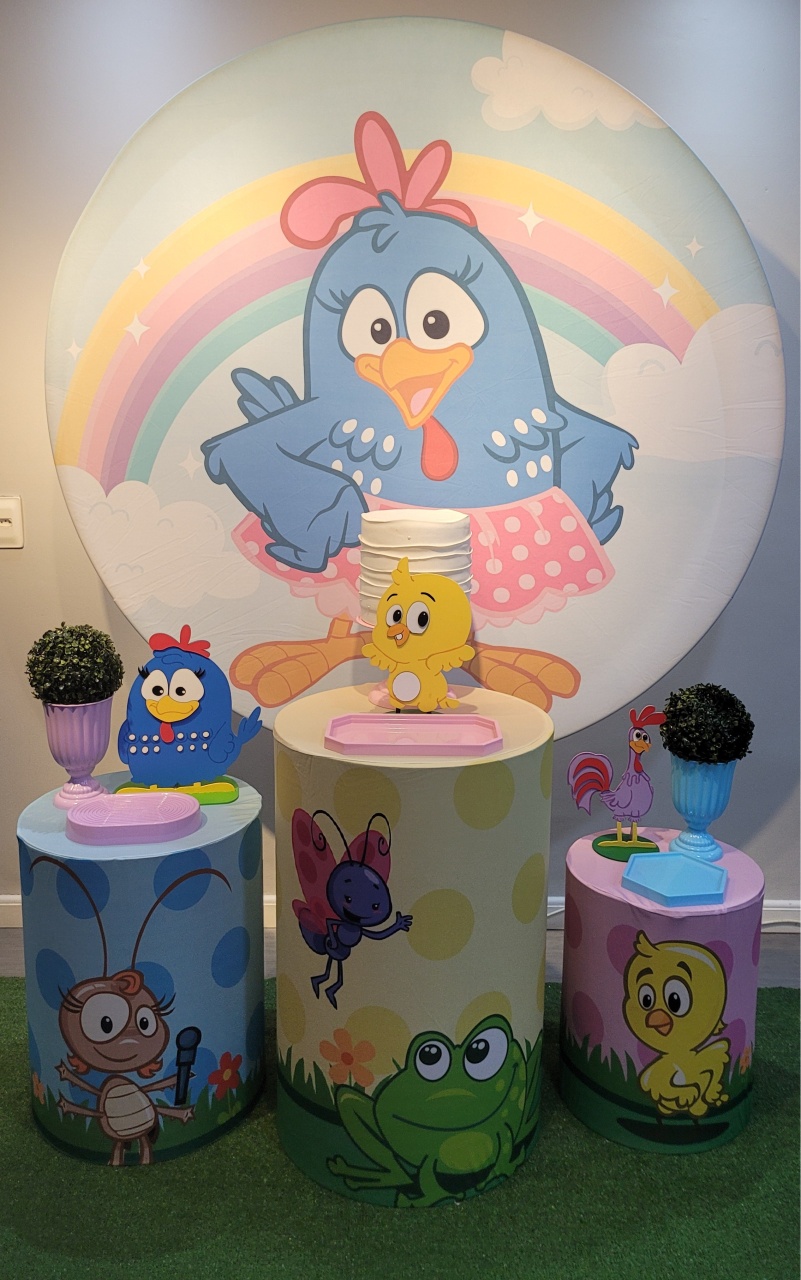 Galinha Pintadinha Super 2.1  - Mb festas & decorações