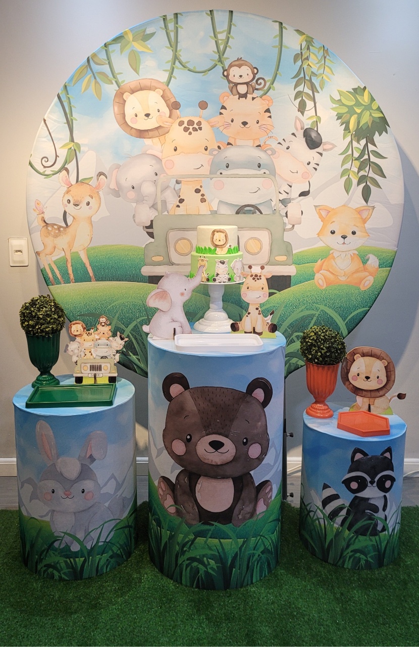 Safari Baby 2.0 - Mb festas & decorações
