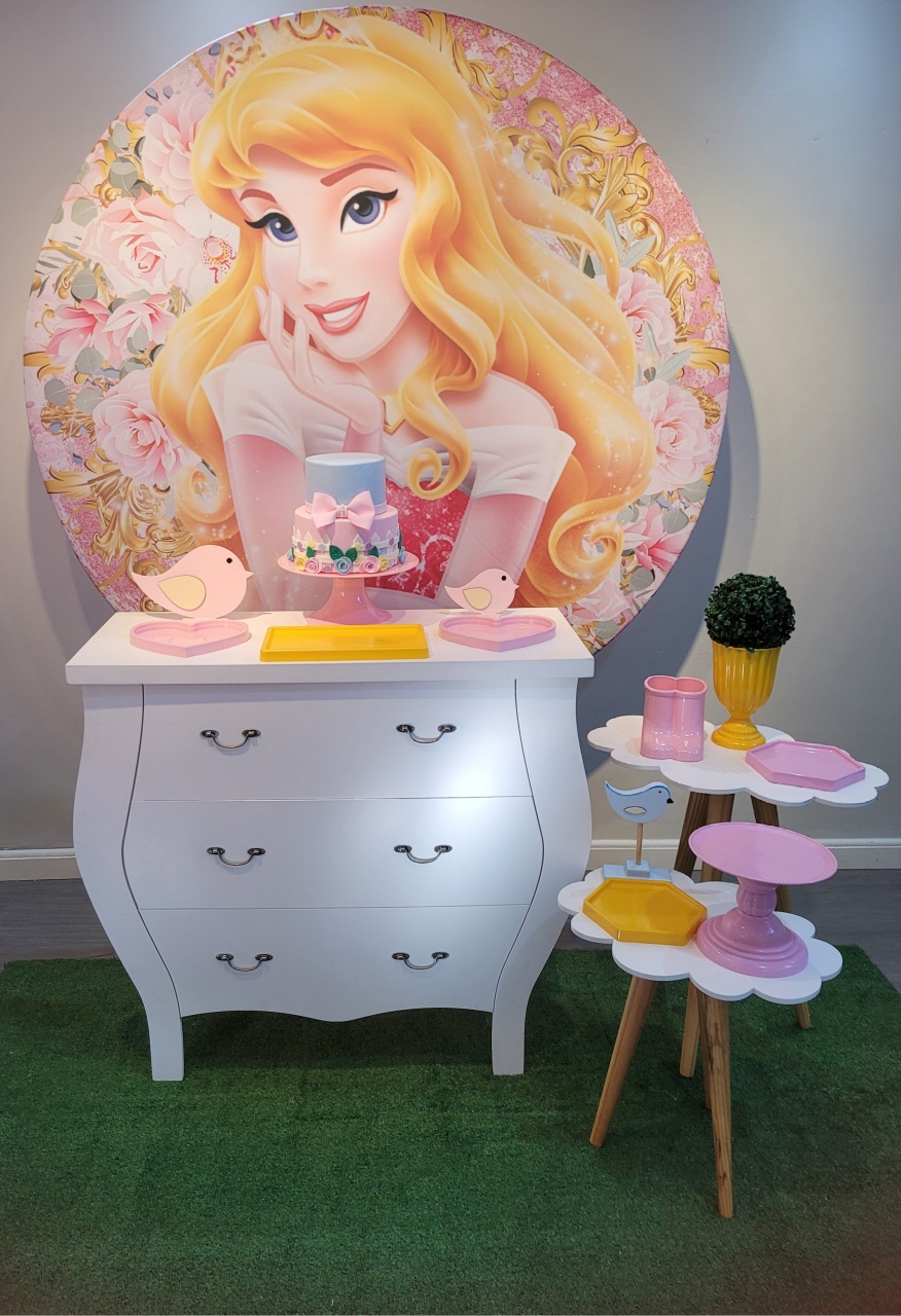 Princesas: Bella Adormecida - Mb festas & decorações