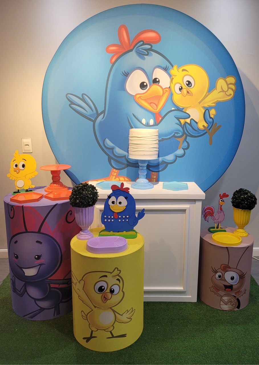 Galinha Pintadinha Super 1.0 - Mb festas & decorações