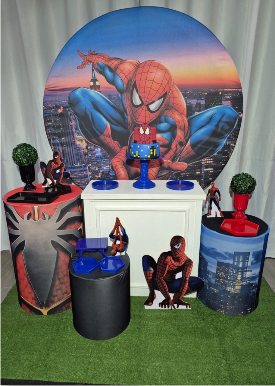 Homen Aranha Super - Mb festas & decorações