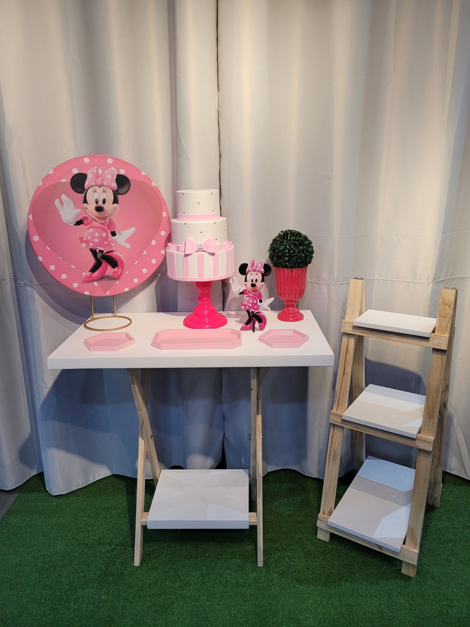 Mini Minne Mouse Rosa - Mb festas & decorações