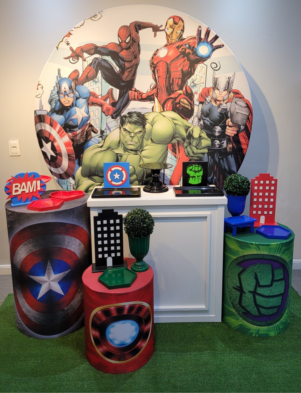Avengers Super - Mb festas & decorações