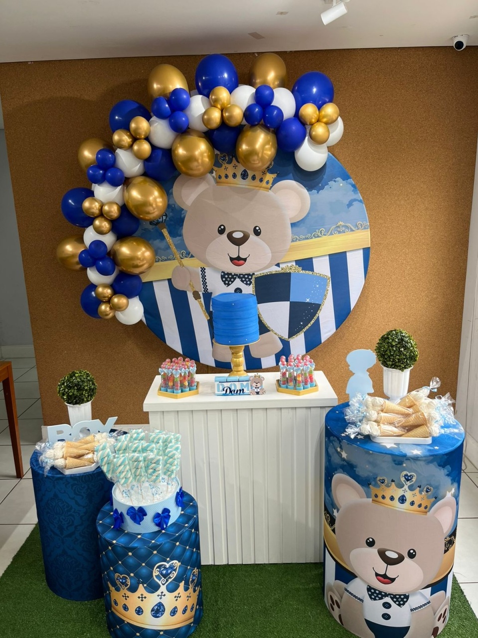 Chá de Bebê Menino - Mb festas & decorações