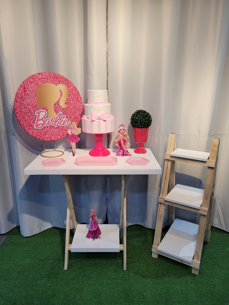 Mini Barbie Cabeça - Mb festas & decorações