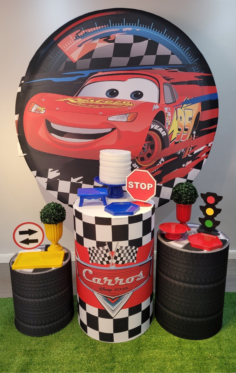 Relâmpago Mcqueen - Mb festas & decorações